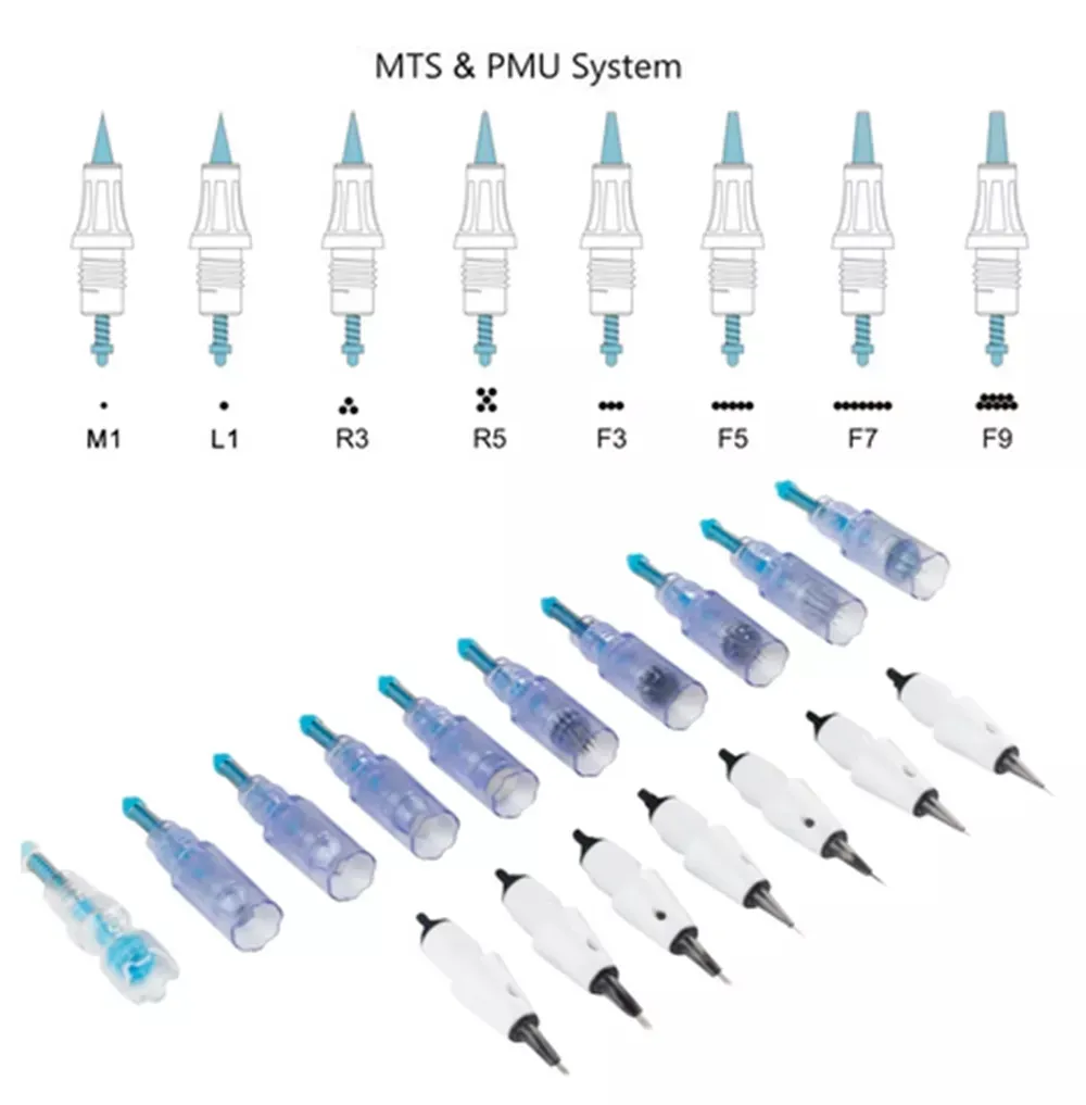 ArtMex Tattoo Needle Cartridge MTS Therapy نظام ArtMex V11v9 V8 V6 V7 V3 V9 PMU