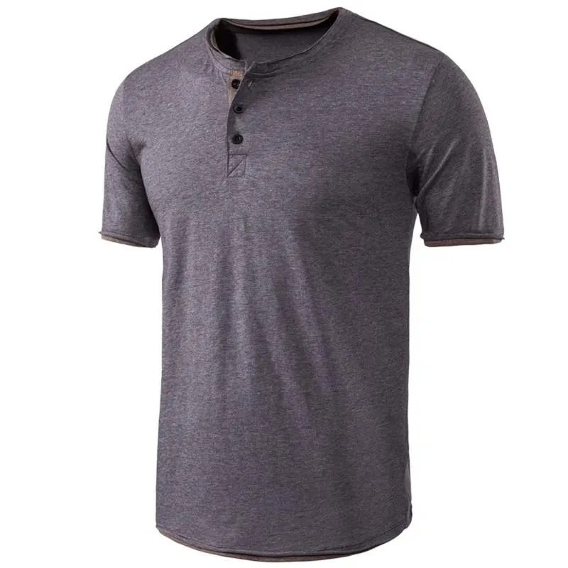 Men's T-Shirts Cold Dress For Men Non Iron Shirt Fashion Men's Baggy Solid Short Sleeve Button 3xlt Mens Shirts Skinny ShirtMen's