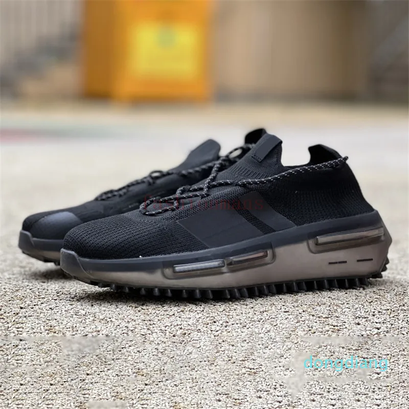 2022 Newest S1 Edition 1 x Pharrell Williams designer casual Shoes cloud triple black white blue Emerald aqua luxury Sneaker fashion low55