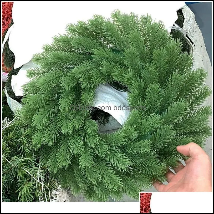 Christmas Tree Decor Suspension Wedding Decorative Flowers Wreaths Home Accessories Garland Needlework Crafts Artificia jllpMi