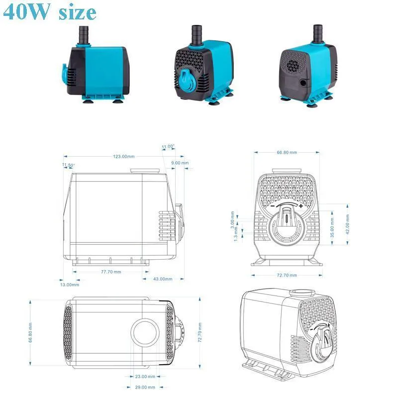 40W