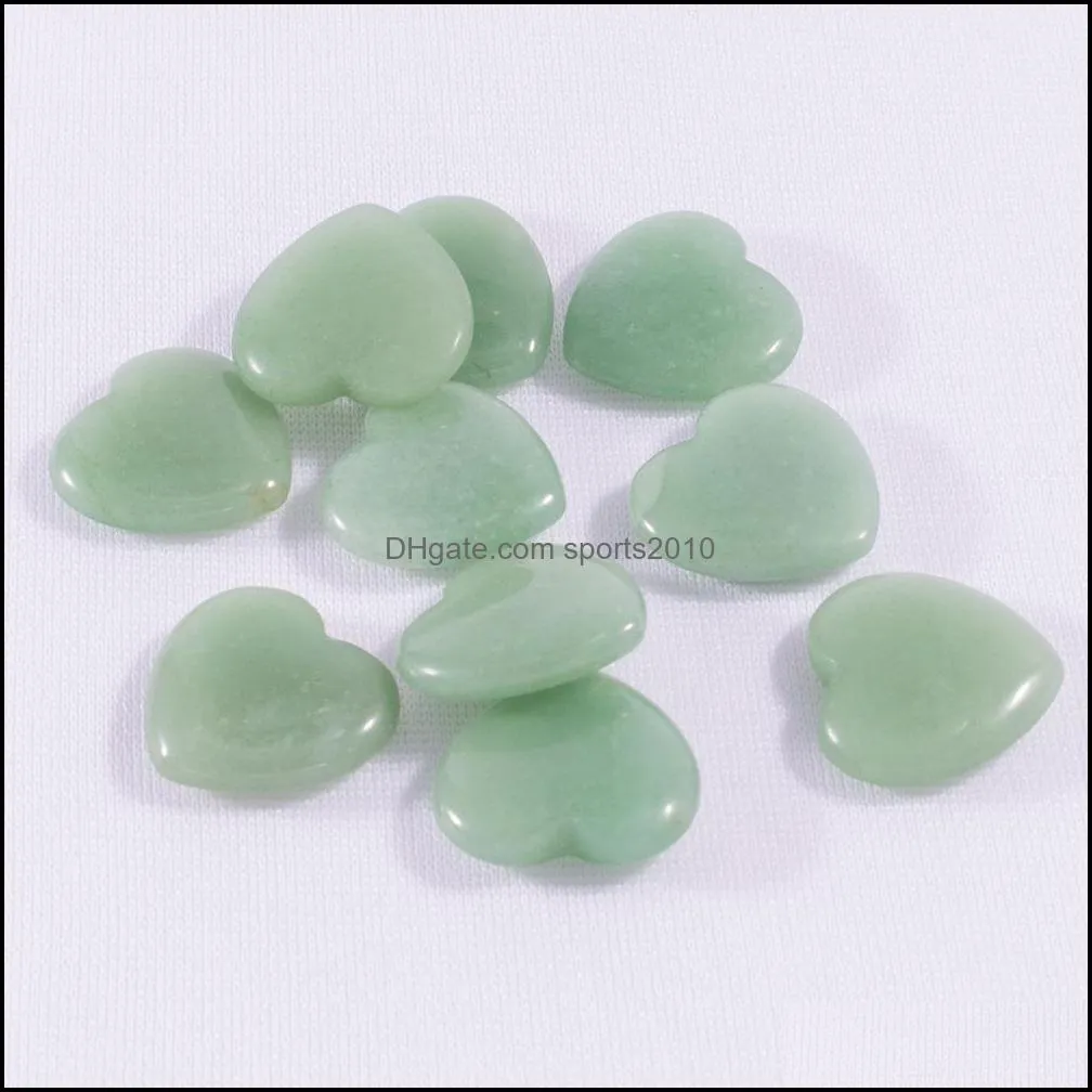 natural heart turquoise rose quartz stone love naked stones hearts ornaments hand handle pieces diy 20mm sports2010