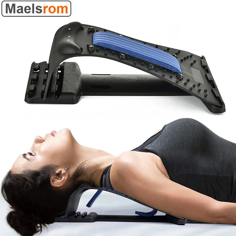 Strega al collo per sollievo dal dolore La parte superiore della parte superiore e la spalla del dispositivo di trazione cervicale rilassante regolabile a 4 livelli Massager 220811