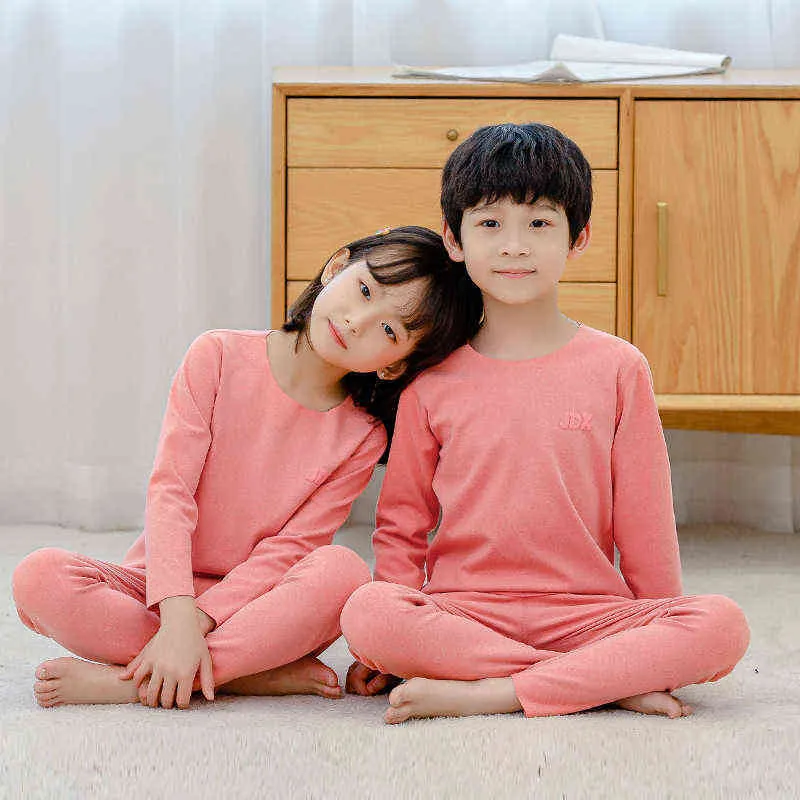 High Quality Thermal Underwear Sets Children Clothing Long John