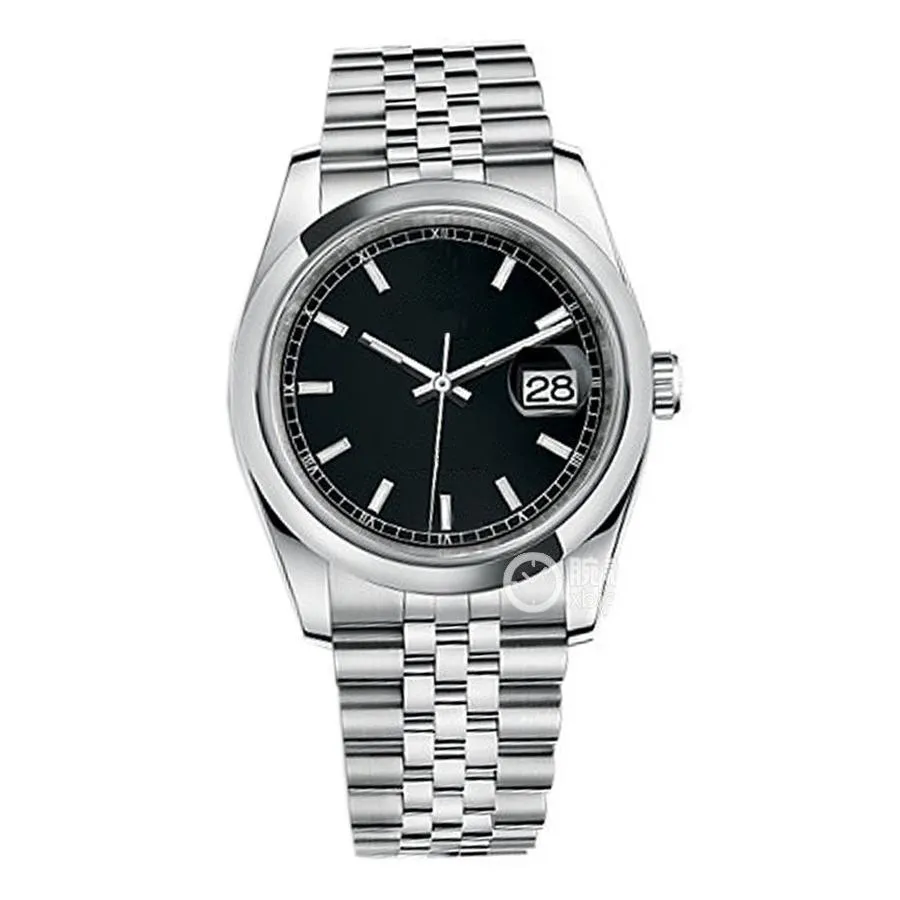 Relógio de Homem Men de alta qualidade 2813 Sports Sports Automática Mecânica Relógios de Luxo de Moda Black Dial Moda Sapphire Glass 116200-63600 Relógios de fecho dobrável
