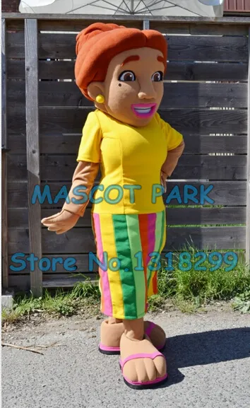 Costume de poupée mascotte mascotte nouvelle qualité costume de mascotte mère taille adulte dessin animé femme thème anime costmues carnaval déguisements