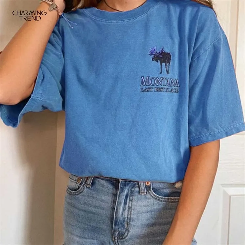 Summer EST Дизайн высококачественный футболка женская футболка винтажные короткие футболки женская мягкая хлопчатобумаж
