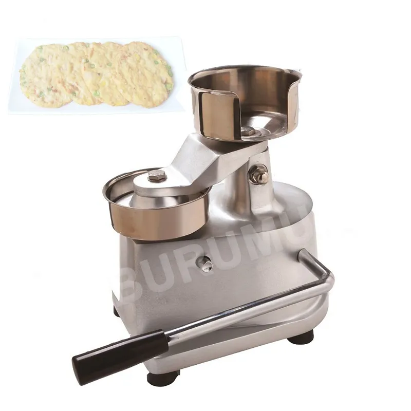 Hamburger Press Burger Formment Machine Manual Hamburger Making Maker