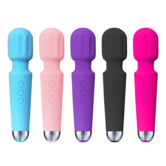 Jouet sexuel adulte pour femme 10 vitesses USB rechargeable Oral Clit Vibrators pour femmes AV Magic Wand Vibromasseur G-spot Massager