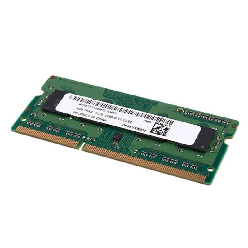 RAMS 4G RAM Memoria 1600MHz 1.35V SODIMM PC3L-12800S MEMORIA 8 granular para portátiles portátiles