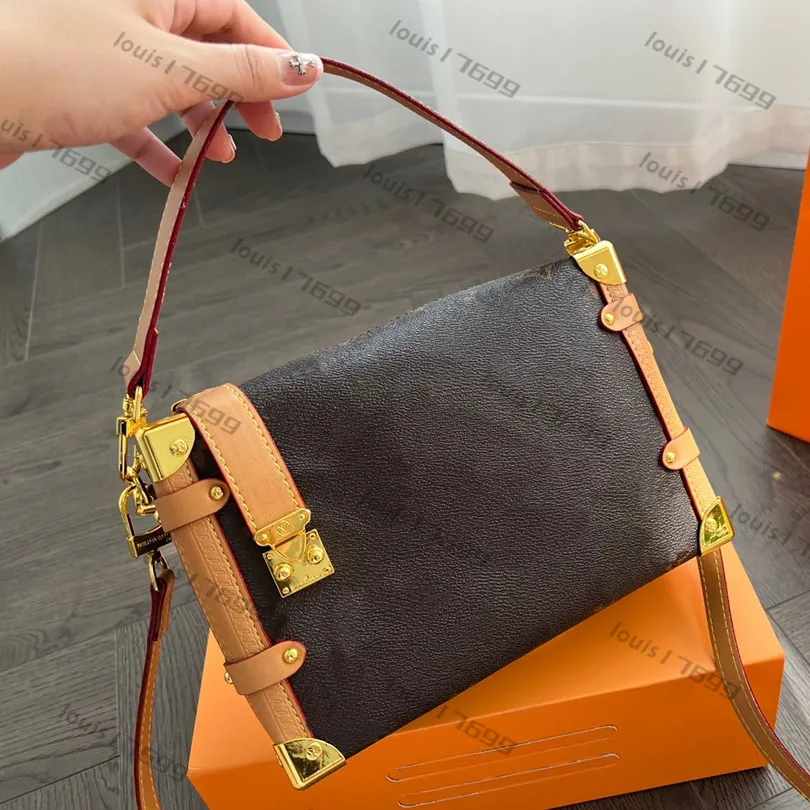 projektant PM Torby na ramię boczne kufer Torebka Luxurys Fashion Crossbody Torebka