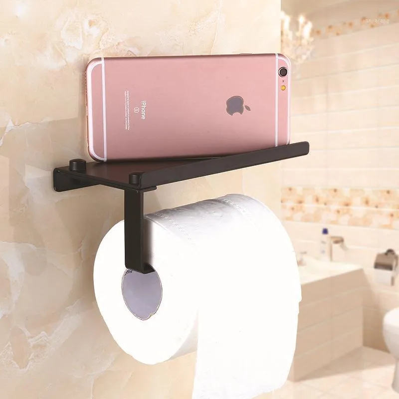 Pcs porte-papier hygiénique avec serviette d'étagère de téléphone pour le stockage de salle de bain supports d'accessoires de savon créatifs