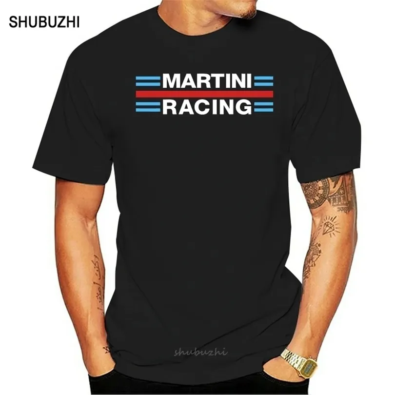 Williams Martini Racing Hommes Chemise À Manches Courtes D'été Casual Vintage Tees Coton Gymnases Fitness Tops Tee Shirt 220520