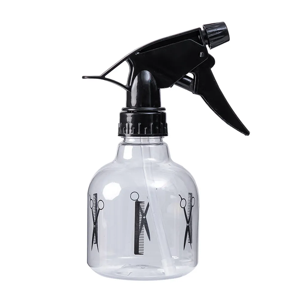 Mister Sprühflasche, 250 ml, Kunststoff, verstellbarer Aufbewahrungsbehälter, Kamm für die Haarpflege und die Reinigung zu Hause