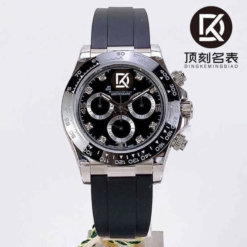 Uxury Watch Date GMT V3は超薄型Ditongna First Gear Men's Leisure Sports Business自動機械的タイミングを生産します