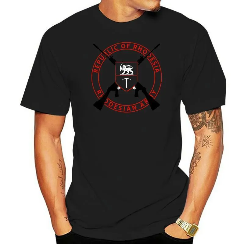 T-shirts personnalisés de toutes tailles, chemises artistiques professionnelles pour hommes, t-shirt Fn Fal de l'armée rhodésienne, 220609
