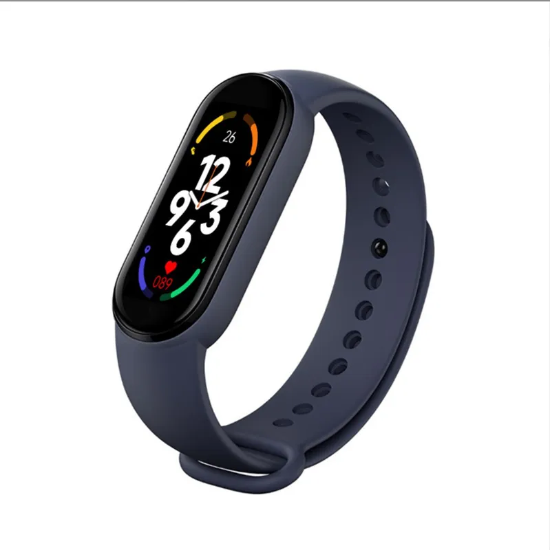 M7 Bluetooth SMART WRISTBANDS Titta på män Kvinnor Y68 Blodtryck Heart Ritvmonitor Sport Smartwatch Fitness Tracker Armband för Xiaomi Huawei