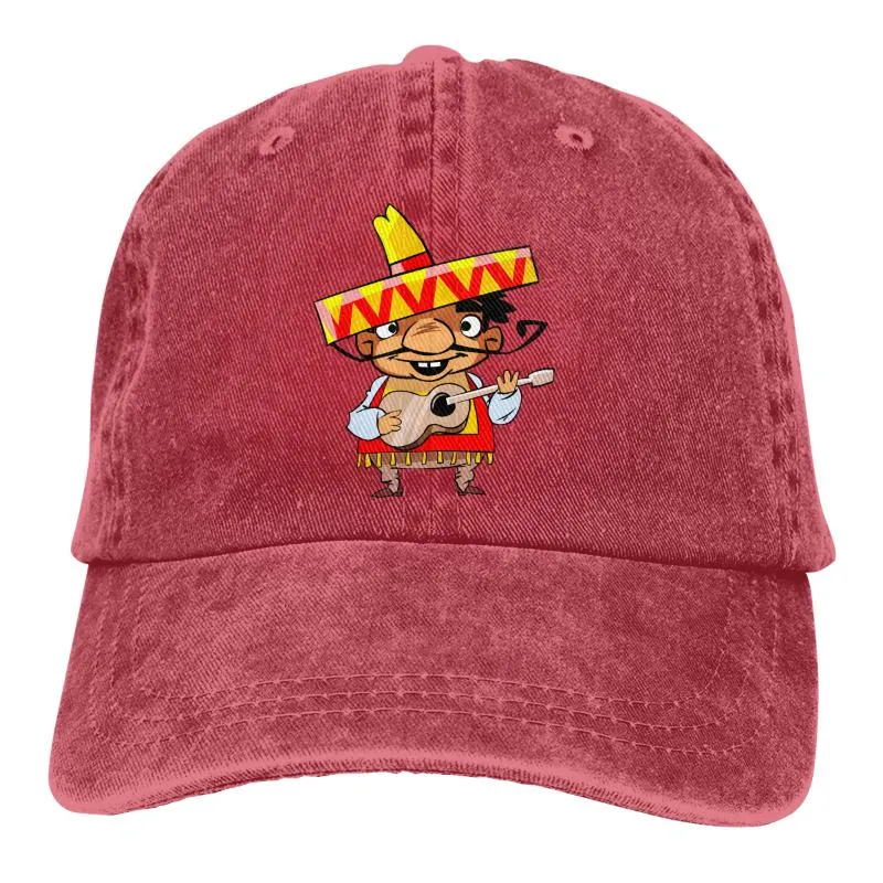 Mexican Cuisine Music Funny Baseball Caps Cowboy Hat With Peaked Bebop For  Men And Women From Fredericay, $10.61