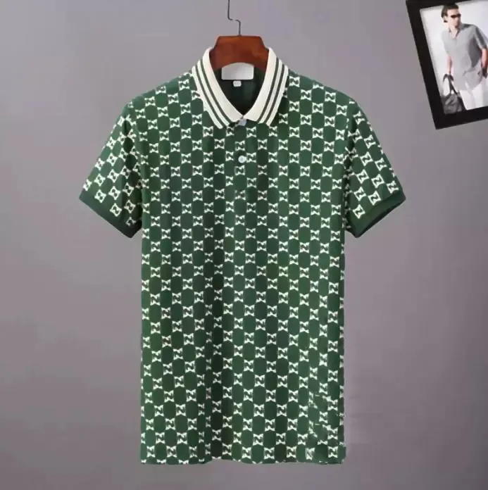 2022alta qualidade verão masculino estilista polo camiseta camisas de luxo itália roupas masculinas manga curta moda casual camiseta masculina tamanho M-3XL camiseta