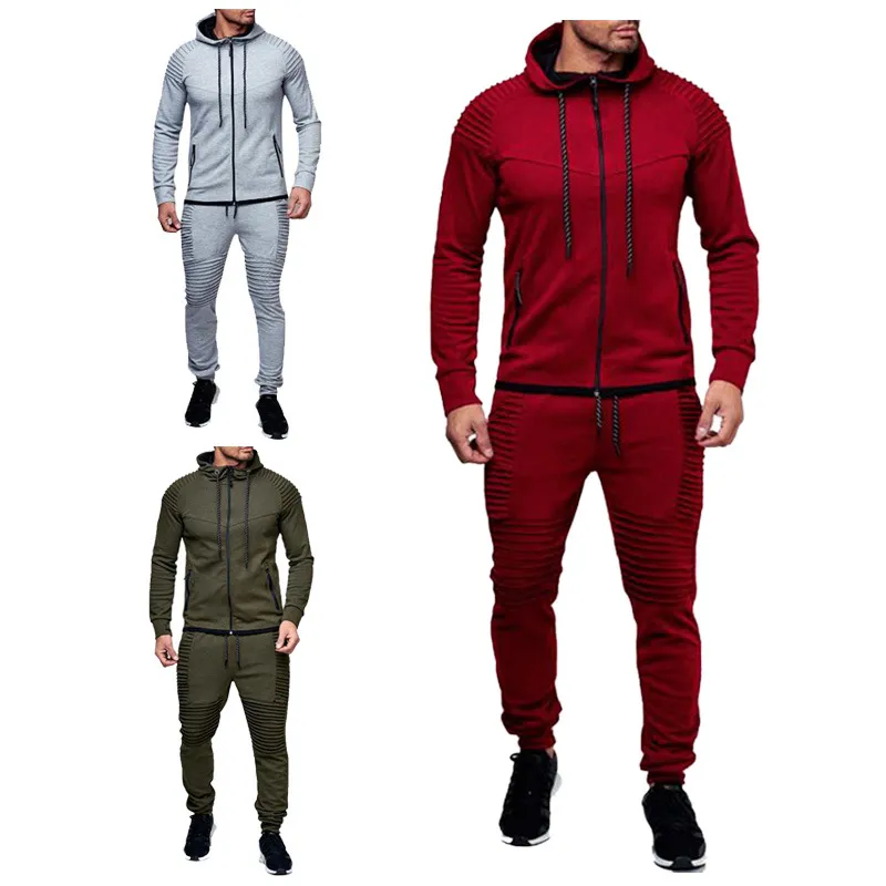 2022 Hommes Survêtements Zipper Manteaux Pantalons De Survêtement Rue Costumes Lâches Designers Hoodies Vestes Pantalons Mode Sportswear Jogging Sweats Vêtements 21ss Multi couleur