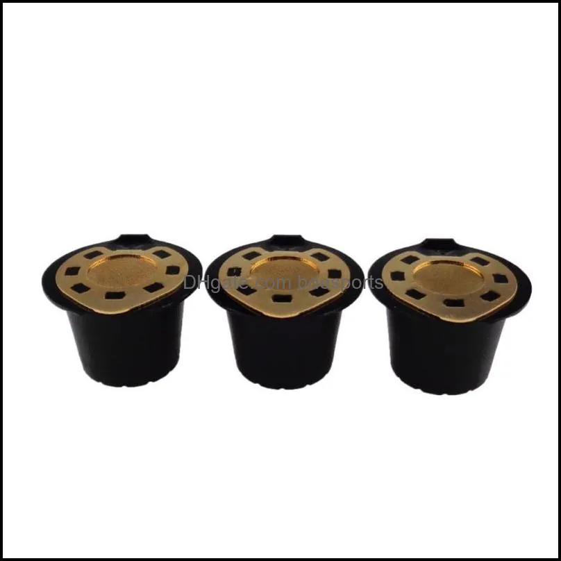 New Refillable Reusable Coffee Capsule Filter Compatible Nespresso Soft Capsules Baskets Coffee Accessories