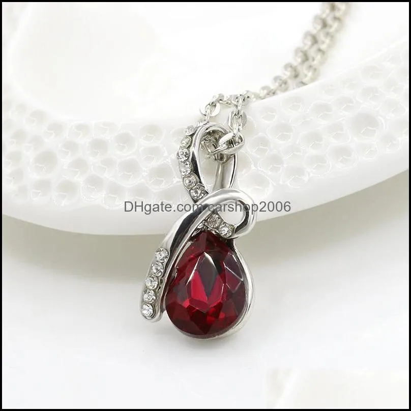 pendant necklace women austrian pendants & necklaces chain necklace fine jewelry for women chain necklaces carshop2006