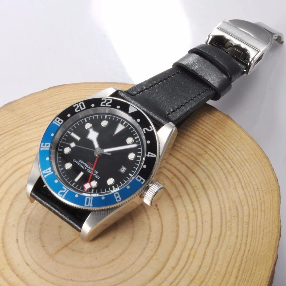 Schwarz Bay Design Men Automatic Mechanical Watches Military Sport