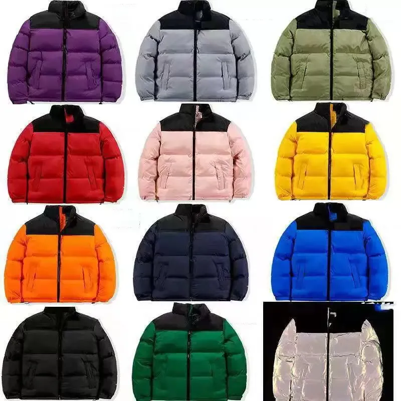 Puffer Chaquetas para hombre Abrigo de invierno Abrigo de invierno Moda para mujer Chaqueta de plumón Parejas Parka Traje de plumas cálido al aire libre Outwear Abrigos multicolores Tamaño M L 25823 s