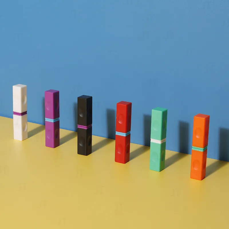 Fidget Toys Sensorial Rainbow Macarons Magnetic Stick Puzzle Children quebra