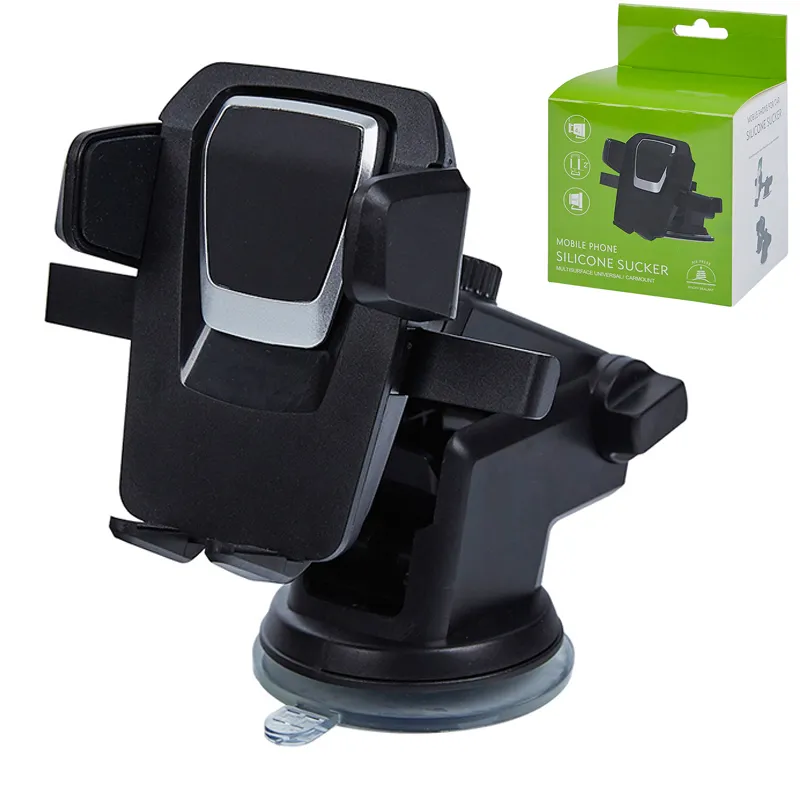 Auto -mount lange nek Universal Ruitshield Dashboard mobiele telefoonhouder sterke zuigkracht voor iPhone Samsung smartphone