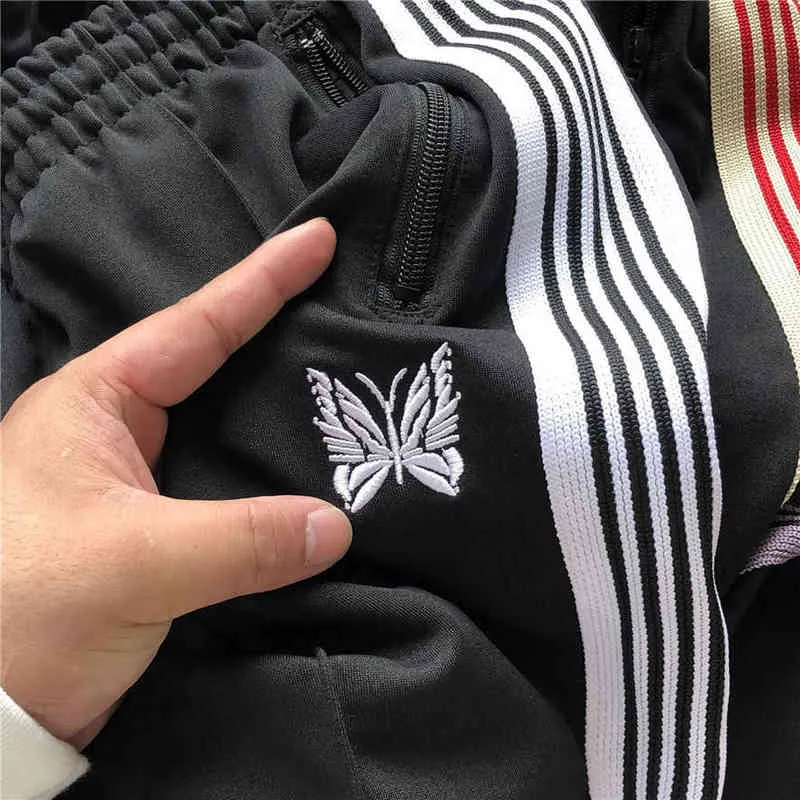 Needles white store track pants