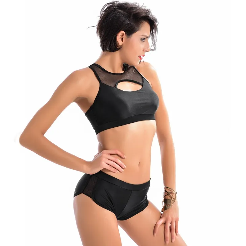 Nuovo bikini spaccato di esercizio del costume da bagno bikini a due pezzi delle donne dei vestiti Costumi da bagno caldi della signora Commercio all'ingrosso