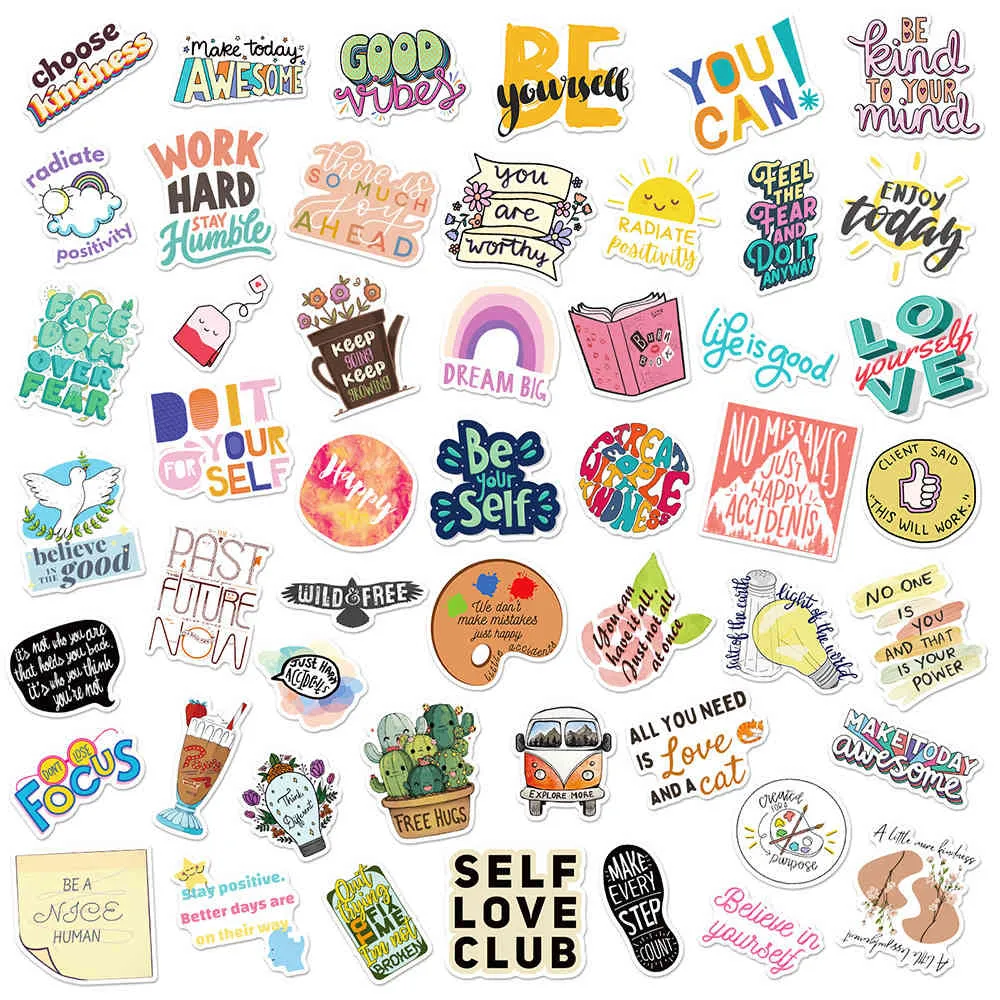 Motivational Waterproof Cartoon Funny Sticker 10/30/For Laptop, Phone,  Diary, Luggage, Scrapbooking, Graffiti, And Car Decals From  Dhgatetop_company, $2.75