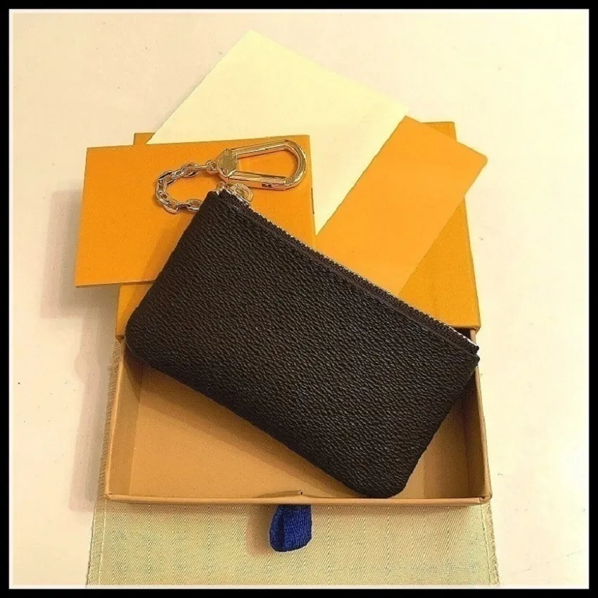 Ontwerpers luxe Portemonnees SLEUTELZAKJE POCHETTE CLES Dames Heren Creditcardhouder Portemonnees Mini Portemonnee Tas