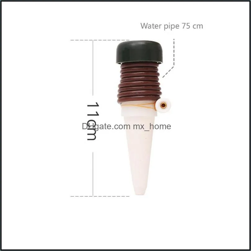 8pcs automatic vacation plant waterer garden cone watering spikes self watering irrigation for indoor plant flower use1