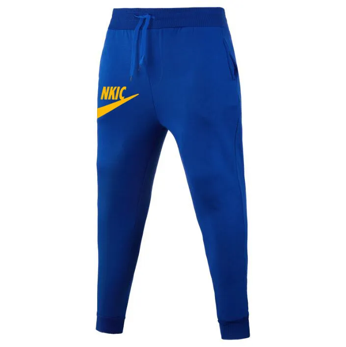 Calças esportivas de marca masculina Calças casuais para treinamento diário de algodão respirável para corrida, tênis, futebol, calças de ginástica 3XL