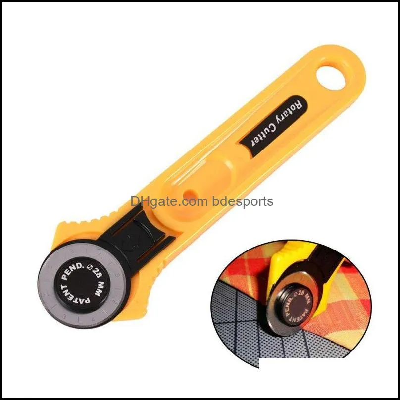 Home Sewing Tools Leather Craft Tools Circular Cut Patchwork Fabric Rotary Blade Cutter Sewing Tools