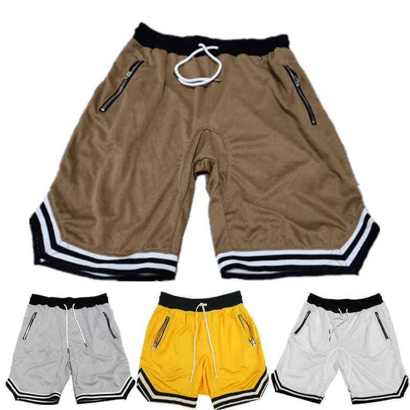 Shorts pour hommes 2020 été loisirs longueur au genou couleur Patchwork Joggers pantalons de survêtement courts pantalons Bermuda T220825