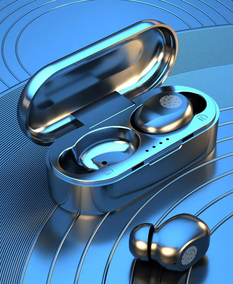 TWS Wirless Earphones Noise reduction Chip Transparency Metal Rename GPS Wireless Earbuds Charging Bluetooth Headphones earphone Generation In Ear