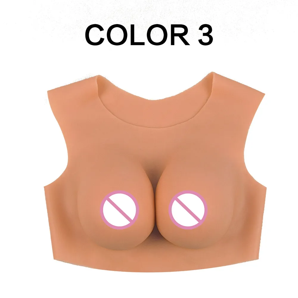 Realistic Silicone Breasts Form B-G Cup Round Collar Breastplates Fake  Breasts Enhancer with Cotton Filler for Transgender(Size:B Cup,Color:Color  3) : : Clothing, Shoes & Accessories