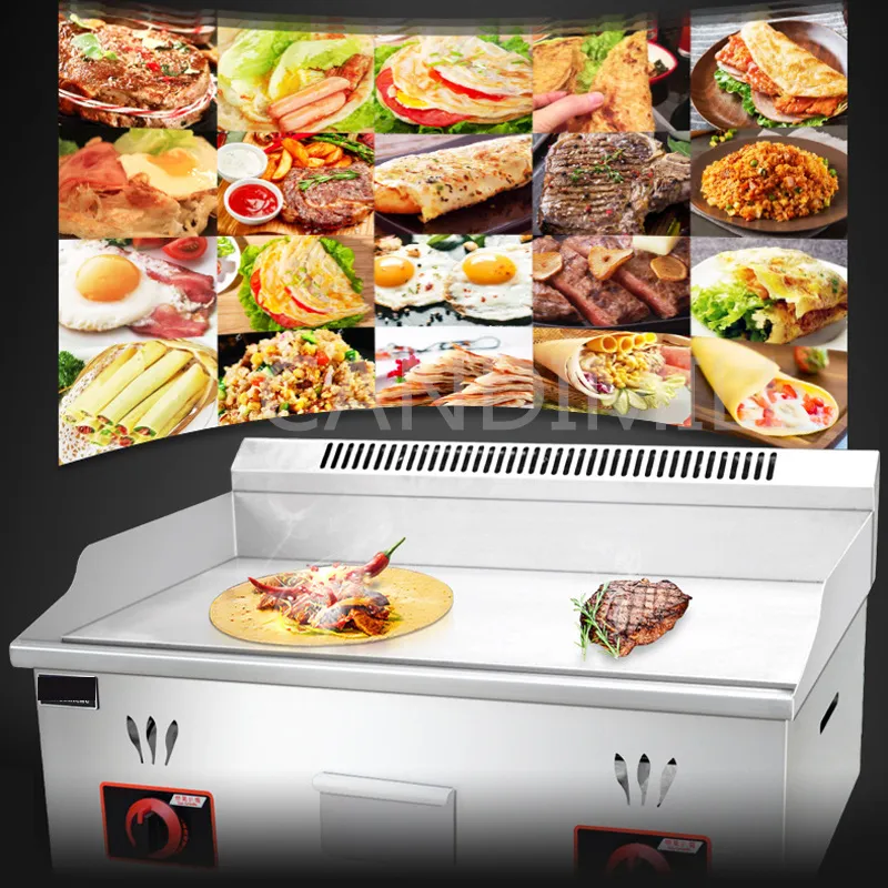 Teppanyaki Barbecue Grill Equipment Food Processing Equipment Stainless Steel Steak Grill Deep Fryer Griddle Roast Pan Camping Picnic