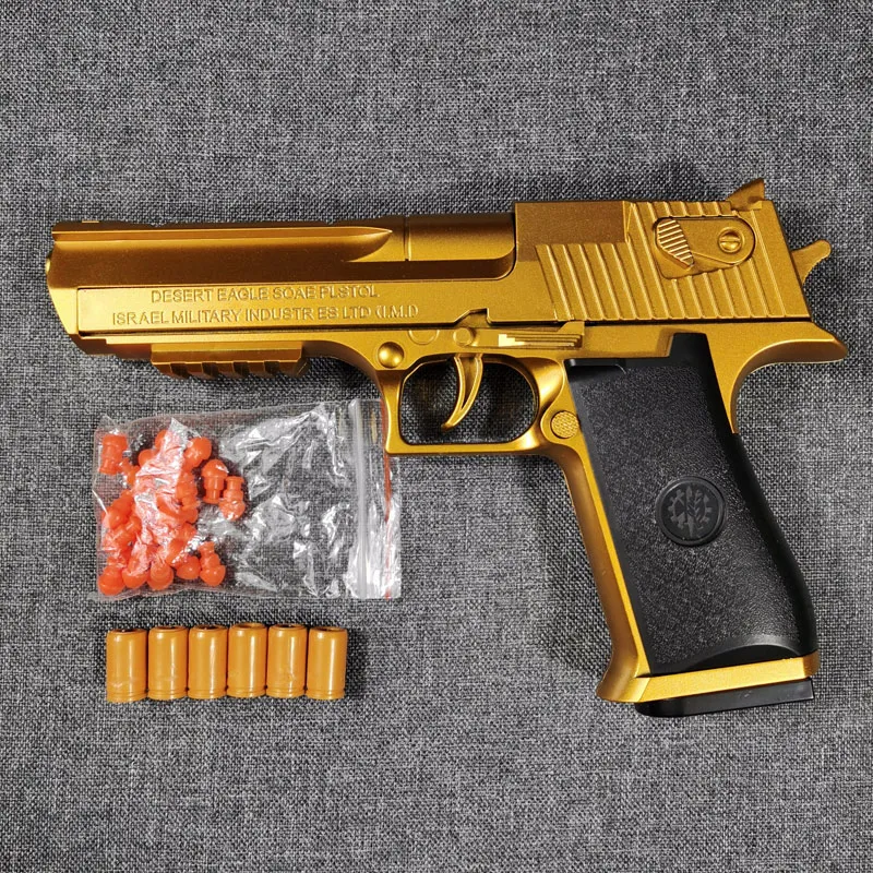 Desert Eagle Blowback Pistole Spielzeug Soft Bullet Airsoft Waffe Blaster Pneumatische Pistole für Erwachsene Kinder Jungen Geburtstagsgeschenke