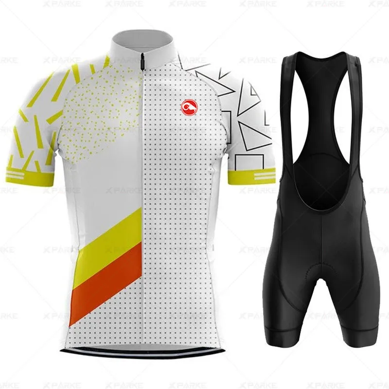 Jersey Cycling Sets Cycling Jersey Pro Team Cycling Condyts Mtb Cycling Ubrania śliniaki