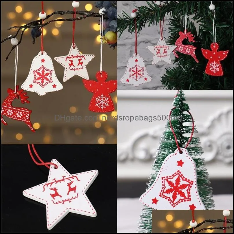 Christmas Decorations 2020 Pendant Personalized Tree Ornaments Children Gifts Baubles Outdoor Woodiness DIY 7 9jh F2