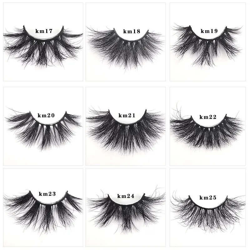 3D Mink Hair False Eyelashes Messy Long Mink Eyelash Multi-Layer Thick Lashes Wholesale