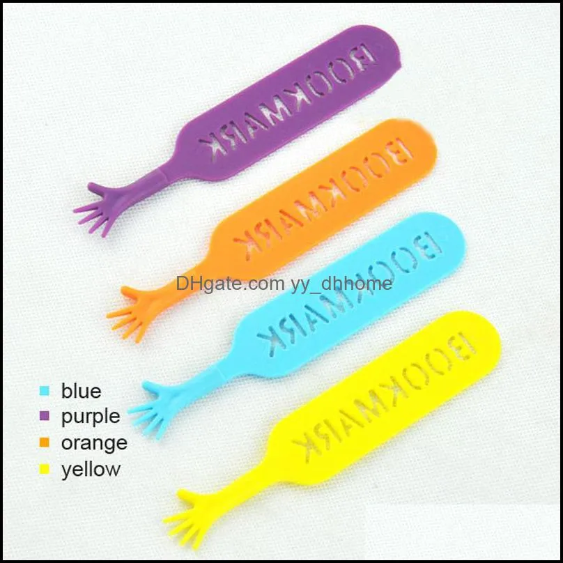 4pcs/set note pad memo bookmarks students stationery help me novelty bookmark funny school stationery hollow out bookmarks dh1450 t03