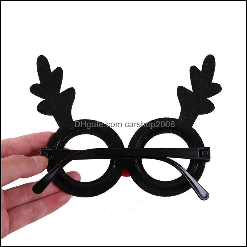christmas decoration glasses adult children party toys antler rabbit eyeglass xmas party decoration christmas ornament gift dbc vt1047