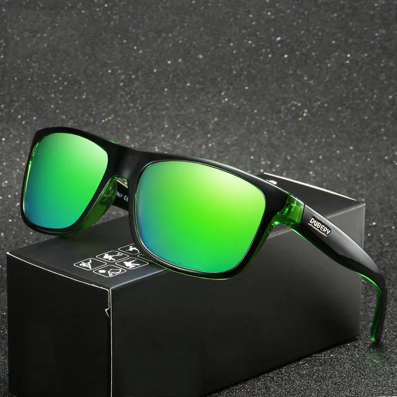 Sunglasses Brand Design Oversized Polarized For Men Sports Driving Shades Male Retro Square Sun Glasses Mirror EyewearSunglasses