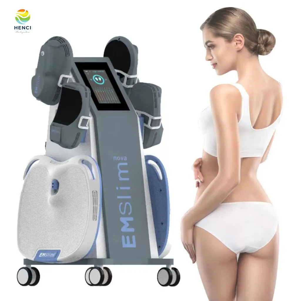 OEM سهلة استخدام نحت الجسم وفقدان الوزن معدات التجميل emslim neo rf 4handles لآلة spa emslim