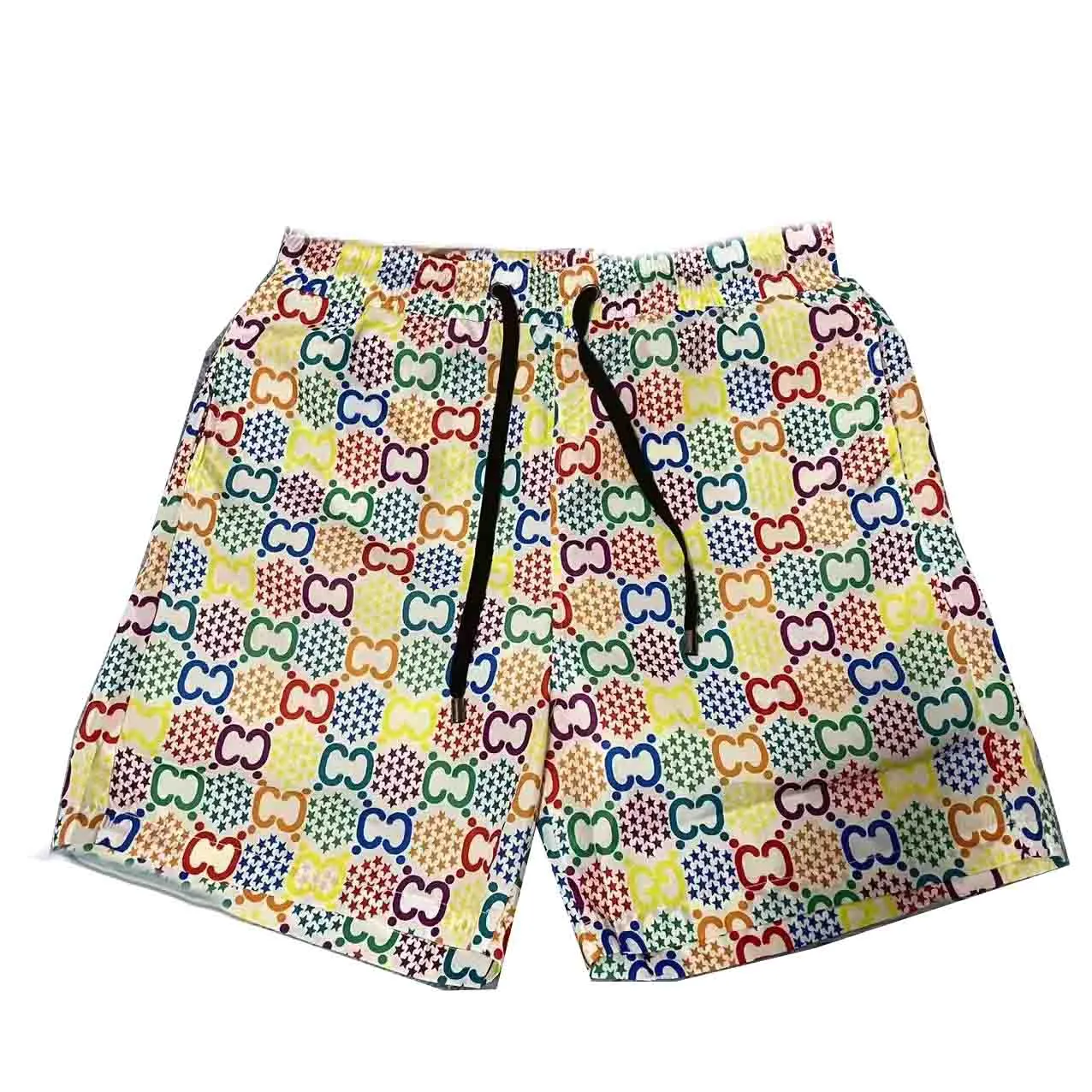 Pantalones cortos para hombre Diseñador para hombre Moda de verano Pantalones de playa Para hombre Imprimir Algodón Corto de alta calidad